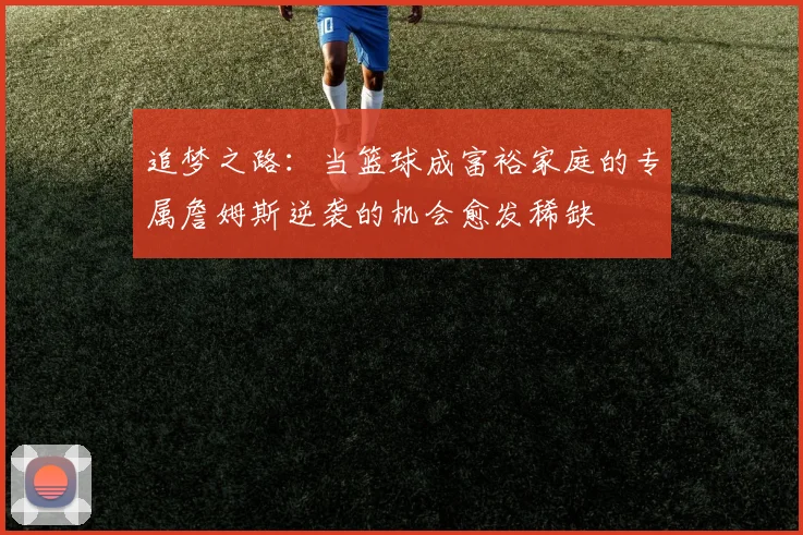 追梦之路：当篮球成富裕家庭的专属詹姆斯逆袭的机会愈发稀缺